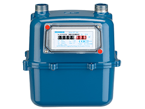 Medidor de gas tipo diafragma, amplio rango